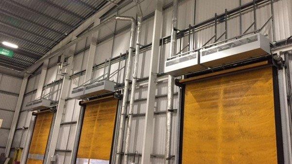 Industrial Air Curtains